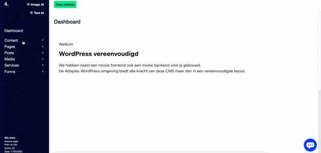 Bedrijfsgegevens bewerken